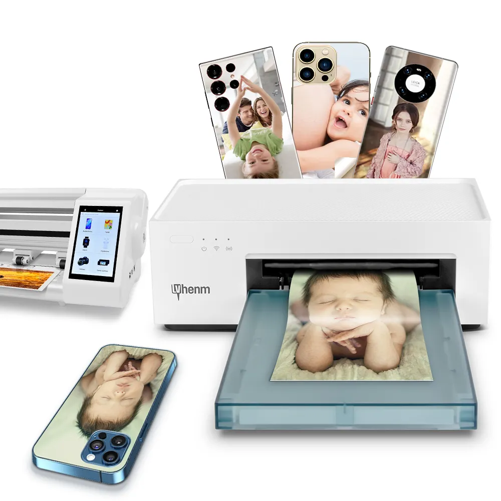 DIY ponsel kulit Printer stiker untuk pelindung layar mesin pemotong