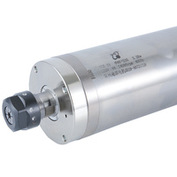 HQD GDZ-23 80mm 2.2Kw 24000rpm 220Hz 8A ER20 Broche à bois Husillo CNC moteur de broche de refroidissement par eau