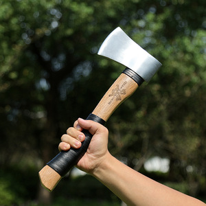 Hache de chasse multifonctionnelle OEM Vast State avec manche <span class=keywords><strong>en</strong></span> bois, hache de camping pour la <span class=keywords><strong>survie</strong></span> <span class=keywords><strong>en</strong></span> extérieur, hachette de <span class=keywords><strong>bushcraft</strong></span>, équipement de <span class=keywords><strong>survie</strong></span> - Product Image 3