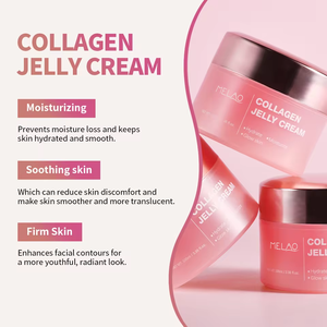 Krim Jelly kolagen Pdrn peptida merah muda Korea Gel Pelembab gembung wajah kecil molekul hidrolisasi krim Jelly kolagen - Product Image 2