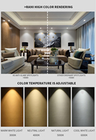 Spot LED sur rail en aluminium pliable avec culot GU10, design moderne, angle de faisceau réglable, contrôle intelligent via Zigbee/Tuya/DALI