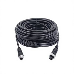 Cable de Extensión con Conector de Aviación CEE IEC de 4 Pines, 3m M12 IP65 para Cámara, Estándares de Enchufe Opcionales -CN - Product Image 3