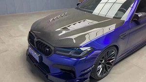 Kit de Carrocería de Fibra de Carbono para BMW Serie 5 G30 G38 M5 F90, Capó de Fibra de Carbono Estilo V Mejorado para Serie 5 G30 G38 M5, Capó F90 - Product Image 4