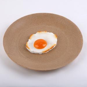 Assiette à fruits durable en mélamine 10 pouces, motif sable, vaisselle en plastique, plat alimentaire, type 992992.3 - Product Image 3