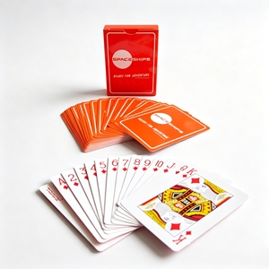 Cartas de Póker Personalizadas de Lujo con Logotipo, 100% Personalizadas, de PVC Impermeable, Plástico y Papel, para Arabia Saudita, Kuwait y Catar - Product Image 5