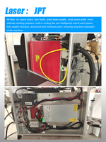 Machine de marquage laser à fibre 3D RAYCUS JPT 50W 60W 100W pour fer, acier au carbone, acier inoxydable, aluminium, cuivre
