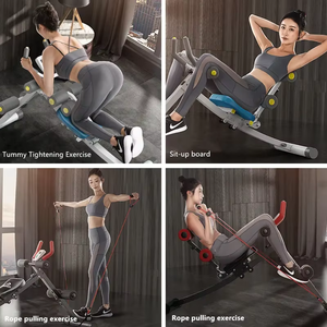 Equipo de Fitness Multifuncional, Banco Plegable para <span class=keywords><strong>Abdominales</strong></span>, Ejercicios de Sentadillas, Máquina Ajustable para Ejercicios de Cintura - Product Image 3
