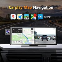 11.3 pouces caméra bidirectionnelle sans fil Carplay Android Auto écran 4K avant 1080P caméra arrière pour Bluetooth Audio voiture boîte noire