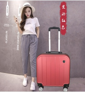 Maleta unisex fácil de llevar, conjunto de bolsas de viaje al por mayor de fábrica con ruedas giratorias, equipaje de embarque colorido para viajar - Product Image 6