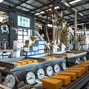 Fabricado en China, barra verde en Sudáfrica, máquina para hacer jabón de lavandería - Product Image 1