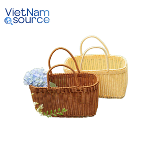 ตะกร้าหวายวัสดุหวายสำหรับตกแต่งตะกร้าปิกนิกงานหัตถกรรมจากเวียดนาม - Product Image 3