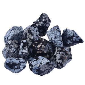 Piedra de Obsidiana en Bruto Natural de Alta Calidad, Piedra de Nieve, para Decoración y Regalos Ecológicos - Product Image 6