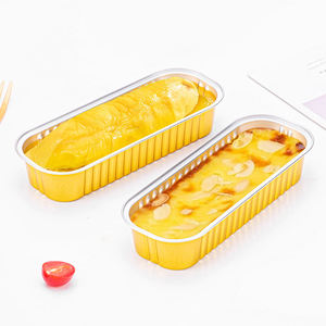 Moules à pâtisserie <span class=keywords><strong>en</strong></span> <span class=keywords><strong>aluminium</strong></span> doré, contenants alimentaires jetables et moules de cuisson pour la cuisine domestique - Product Image 5