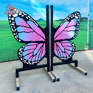 ShineHope <strong>Aluminum</strong> Equine Products Horse <strong>Show</strong> <strong>Jumps</strong> Training Wings for Horse <strong>Jump</strong> with Keyhole Track - Product Image 2