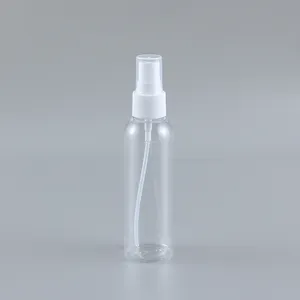 Garrafas plásticas vazias personalizadas para animais de estimação, garrafas pequenas vazias de spray para bomba de gatilho, 100ml, 200ml, 300ml, 400ml, 500ml, branco e preto, a granel