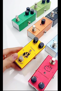 Pédale d'effets pour guitare électrique Distorsion métallique Surcharge Reverb Chorus Effet sonore Instrument Accessoires - Product Image 6