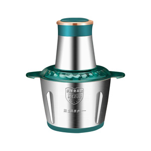 Electric Meat Grinder Stainless Steel 3L Double Blades Household Kitchen Appliance - Product Image 1