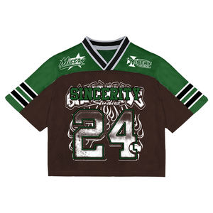 <b>Top</b> Ranking Men's Casual Hip Hop T-shirts Spandex/Polyester Knitted 200g Digital Printing Quick Dry OEM Service Custom <b>Patchwork</b> - Product Image 6