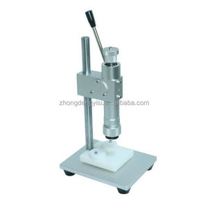 Máquina Multifuncional para Perfumes, Equipo Manual de Prensado, Altura Ajustable, Cabezal de Prensado Personalizado, Fácil Operación, Máquina Tapadora - Product Image 2