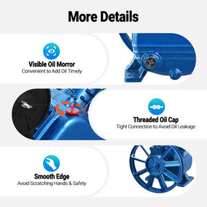 בוכנה מדחס אוויר בוכנה הרכבה משאבת אוויר כיתה תעשייתית 2.2kw אוויר מדחס אוויר ראש משאבת מדחס אוויר - Product Image 5