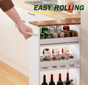 Công Suất Lớn Hẹp Không Gian Lưu Trữ Thiết Kế Tiết Kiệm Không Gian Trắng Mỏng Lưu Trữ Giỏ Hàng Với Xử Lý - Product Image 3