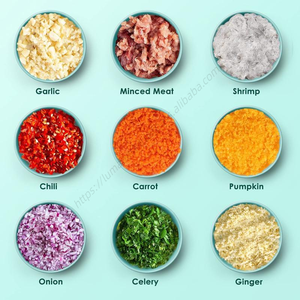 Picadora de Carne Mini de 250 ml para Alimentos, Picadora de Cebolla, Ajo y Vegetales al por Mayor - Product Image 5