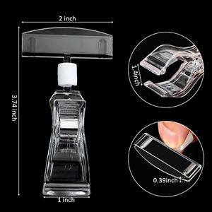 Custom Clipss Price Tag Holders Sign <b>Clips</b> PVC Price Holder for Electronics Store Shelf Label Wholesale - Product Image 3