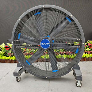 Ventilateur industriel sur pied mobile - Positionnement facile et large couverture - Product Image 1