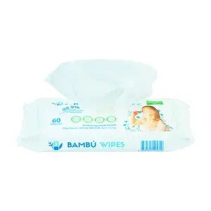 2023 Hot Selling Custom Organic Biodegradable Baby Water Wipes Sensitive Skin Care Baby's Wet Wipes