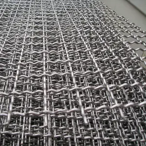 Thép Không Gỉ Crimped Wire Mesh Thép Không Gỉ BBQ Lưới