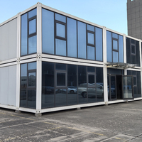 Maison conteneur préfabriquée modulaire mobile à prix de gros, 3m, 4m, 5m, 6m, 7m, à assemblage rapide pour bureau à domicile et dortoir
