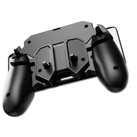 Déclencheur de jeu MEMO AK66 avec design mécanique en alliage d'aluminium pour les jeux mobiles PUBG, contrôleur de jeu