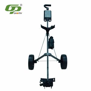 Ready to Ship Portable Lightweight Quick Open <b>Foldable</b> Golf Push <b>Cart</b> 3 Wheels Aluminum <b>Carts</b> Trolley for Outdoor GP-EZ Golf Car - Product Image 2