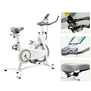 <span class=keywords><strong>Bicicleta</strong></span> estática con cojín de asiento cómodo, Pantalla digital y <span class=keywords><strong>Bluetooth</strong></span>, <span class=keywords><strong>bicicleta</strong></span> estacionaria para gimnasio en casa - Product Image 6