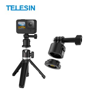 Ensemble d'adaptateurs de fixation rapide magnétiques Telesin pour GoPro, <span class=keywords><strong>DJI</strong></span> Action et Insta360 Ace <span class=keywords><strong>Pro</strong></span> Go2/<span class=keywords><strong>3</strong></span> - Accessoires GoPro - Product Image 2