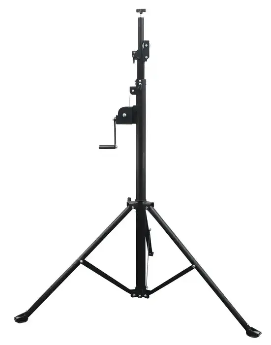 4m krank kolu ağır hafif standı, profesyonel sahne ışığı standı aydınlatma Tripod