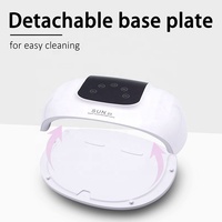 Sèche-ongles UV LED 298W 72 perles avec capteur automatique, lampe à gel à séchage rapide pour manucure en salon, lumière de photothérapie