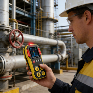 高品質ポータブルマルチガス検知器 4 in 1 スマートワイヤレスガス検知器 アプリ遠隔操作とアラーム通知機能付き - Product Image 4