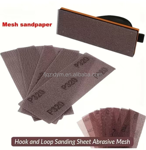 Premium 70x198MM disco in Mesh ugualmente per <span class=keywords><strong>Mirka</strong></span> Net Wet/Dry Auto levigatura schermo medio gancio & Loop <span class=keywords><strong>abrasivi</strong></span> legno/metallo a disco modello - Product Image 6