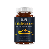 Shilajit de l'Himalaya personnalisé Gummy Pure Supplément avec Ashwaganda Gummies Shilajit Gold sans sucre