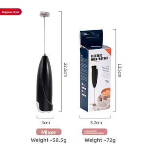 Populairement Portable Mini boisson électrique café mélangeur mousseur poche Matcha mousseur à lait alimenté par batterie café lait mousseur - Product Image 6