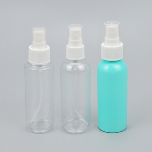 Pet <b>Spray</b> <b>Bottles</b> 100Ml Transparent <b>Plastic</b> Pump For Household Use Refillable Cylinder Shape - Product Image 1