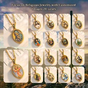 Caja <span class=keywords><strong>de</strong></span> Pintura para Tarjetas GIVELUCK Mira con Incrustaciones <span class=keywords><strong>de</strong></span> Diamantes Ovalados en Cobre Blanco y Latón, Estilo Cristiano, Dorado Tang y Blanco - Product Image 4