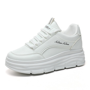 W3613 Chaussures <span class=keywords><strong>de</strong></span> sport plates pour femmes, respirantes, à semelle épaisse, pour le printemps, l'été et l'automne - Product Image 3