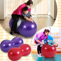 2 Pièces Chaise d'équilibre en forme de cacahuète pour la stabilité, le yoga et l'exercice
