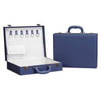 Boîte de rangement en bois MDF et cuir de luxe, personnalisée, pour clés, cartes de crédit, souvenirs personnels, coffret cadeau, logo personnalisé, taille personnalisée, organisateur pour la maison