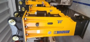 มอเตอร์ไฮดรอลิก SOOSAN คุณภาพสูง รุ่น SB 81 สำหรับรถขุดขนาด 18-26 ตัน น้ำหนัก 1766 กก. รับประกัน 1 ปี - Product Image 2