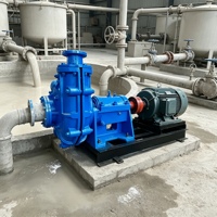 Pompa Lumpur Konstruksi, Pompa Mortar Pasir, Pompa Sentrifugal Horizontal Tahan Aus, 2-20 Inci, Mesin Listrik Diesel, Krom Tinggi
