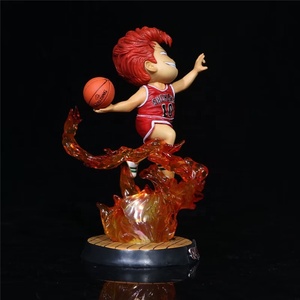Figurine de dessin animé GK <span class=keywords><strong>SLAM</strong></span> <span class=keywords><strong>DUNK</strong></span>, 19.5cm, Hanamichi <span class=keywords><strong>Sakuragi</strong></span>, PVC avec lumière, modèle de jouet en PVC pour cadeaux - Product Image 3