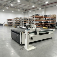 Máquinas de corte CNC digitales de cama plana para pegatinas en rollo, juntas de caucho acrílico y diafragmas